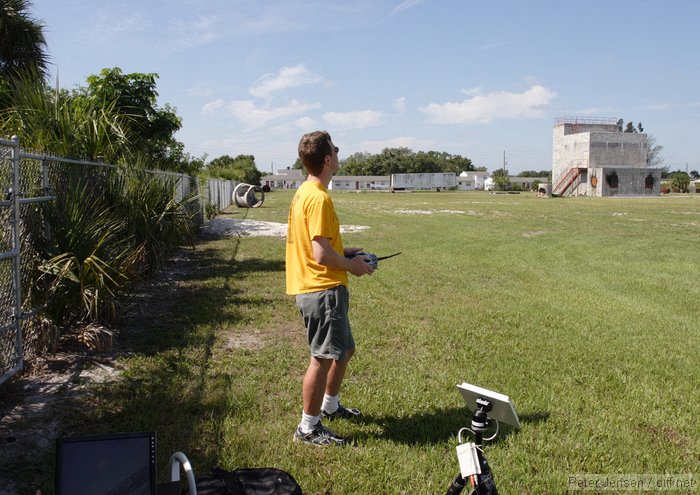 Peter demonstrating ATV