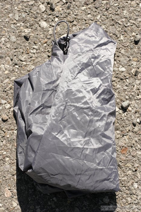 REI pack cover - kind of heavy, but useful since my pack isn't very watertight