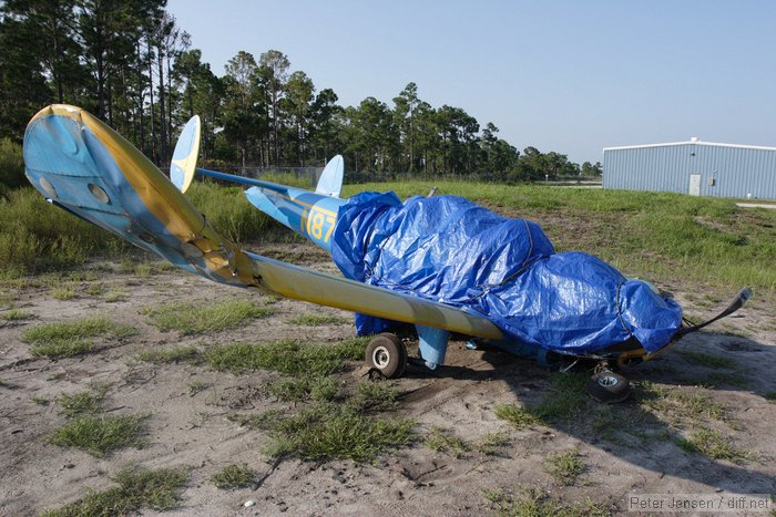 Ercoupe that has seen better days