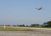 a little high for landing on 9 at X59, but he made it just fine