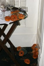 the donut accident - but there were plenty remaining