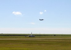jet doing a low approach at PHK