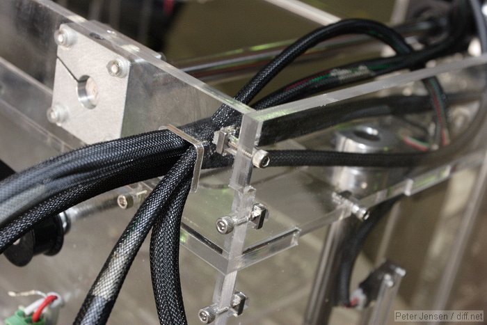 nice metal clamps that hold the acrylic? together - maker said they were a bit fiddly to assemble, though