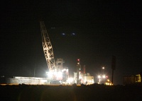 night dredging operations