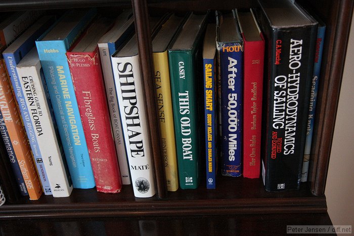the yacht club has books!