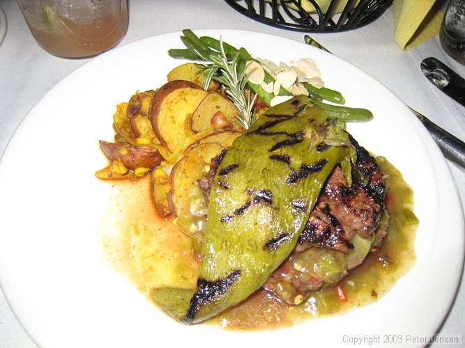Gonzales Style buffalo filet - absolutely delicious