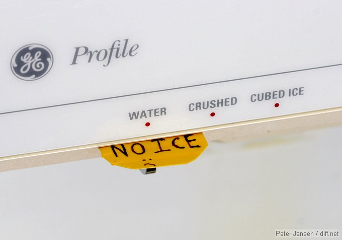 before the ice door timer circuit was replaced