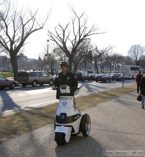 T3motion - because a Segway doesn't look silly enough