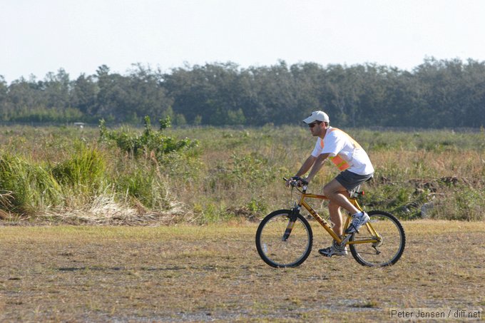 Brian on the bike