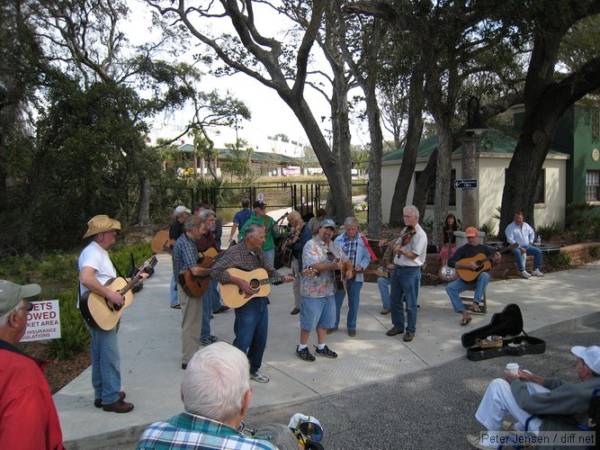 music at the farmer's market