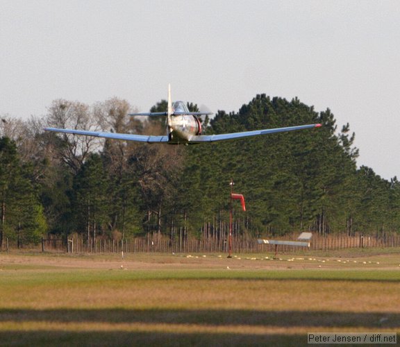 T-6 flyby