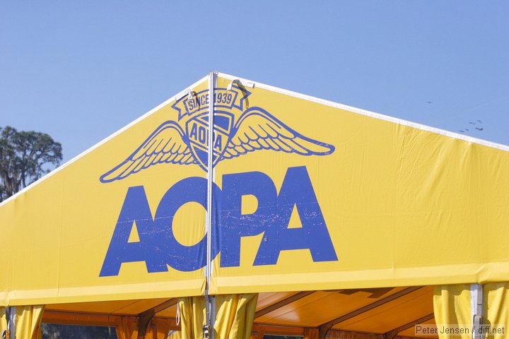 AOPA tent