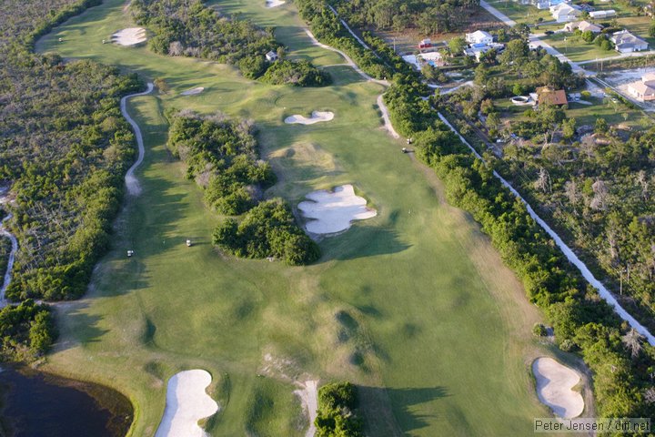 the Habitat golf course at Valkyria Airport