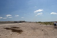 looking west with a big dust devil in the background