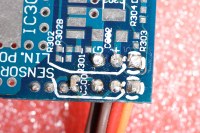 Allegro current sensor, pre-modification for the DragonOSD