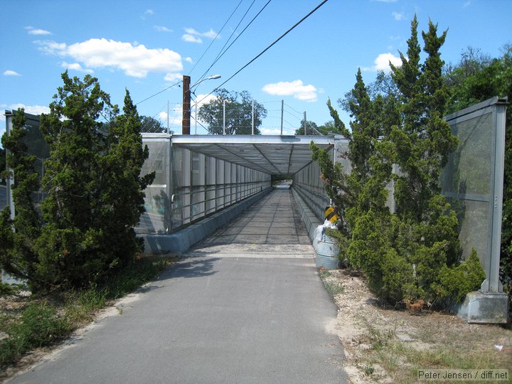 bridge on a downtown rail trail