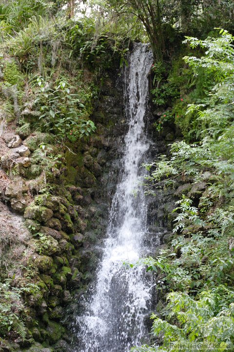 man-made falls were a nice touch from the old days