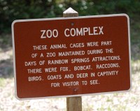 Rainbow Springs zoo complex