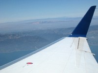 off the coast of CA on approach to LAX