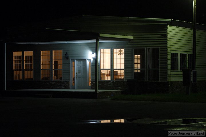 KHOE at night