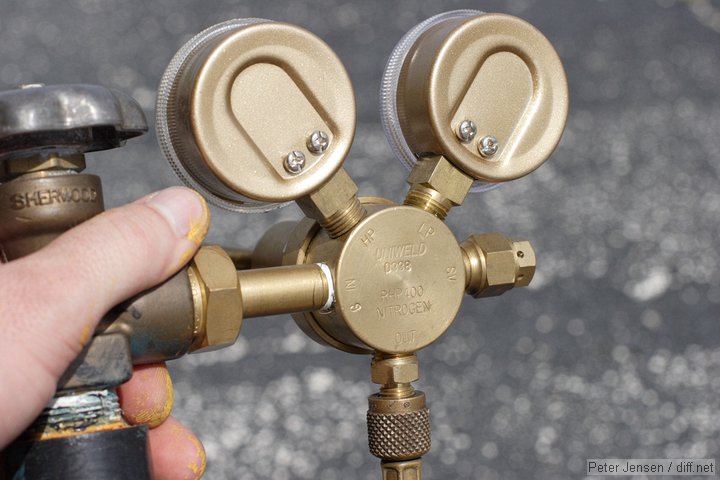 Uniweld D338 RHP400 NITROGEN