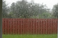 rain on the screen