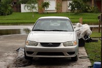 flooded street