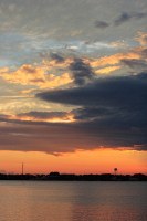 sunset on the Indian River