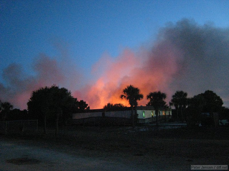 fire off of University Ave