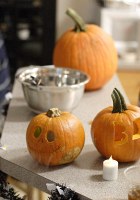 dry ice pumpkin