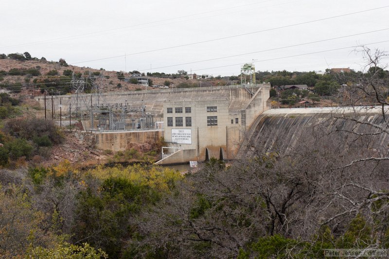 Inks Dam - "Danger: Automatic Turbine Action..."