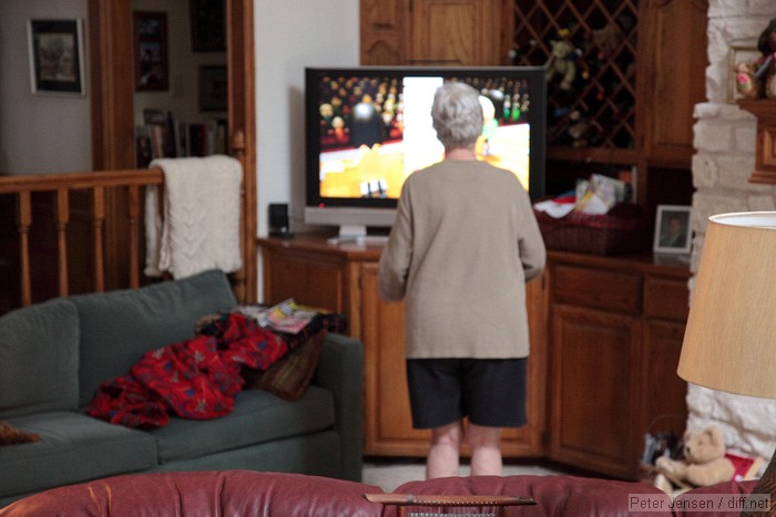 mom vs Wii fit