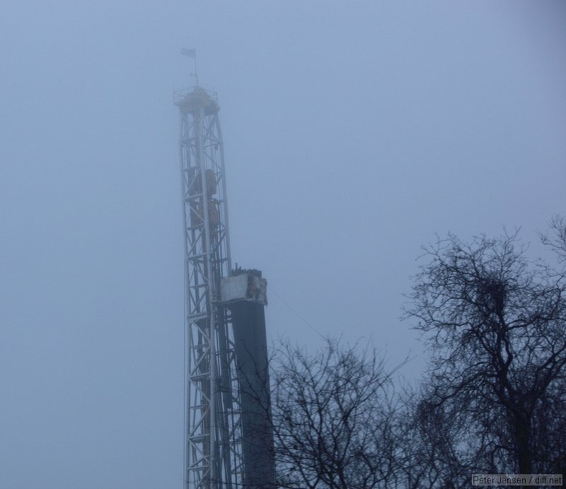 oil rig somewhere between Austin and Tyler on 79