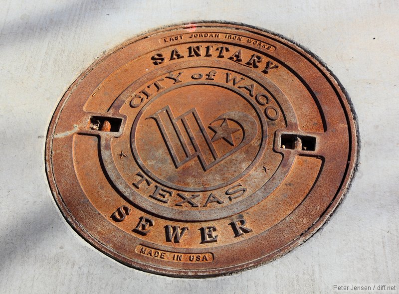 Waco Texas Manhole