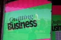quitting business