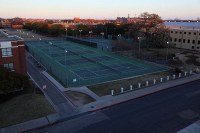 tennis courts