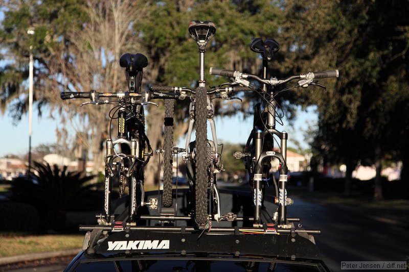 bikes on car