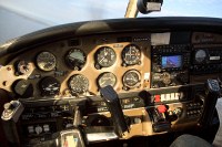 turning left base 27L in the Indian River Flying Club Archer 3744Q