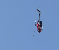 Chuck Aaron / Red Bull BO-105 CBS aerobatic helicopter