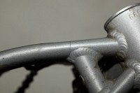 had taken the bottom bracket off to inspect it for bearing failure when I noticed the crack...