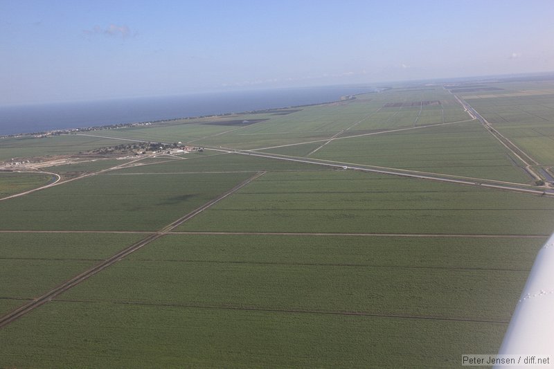 approaching PHK with lake Okeechobee in the background