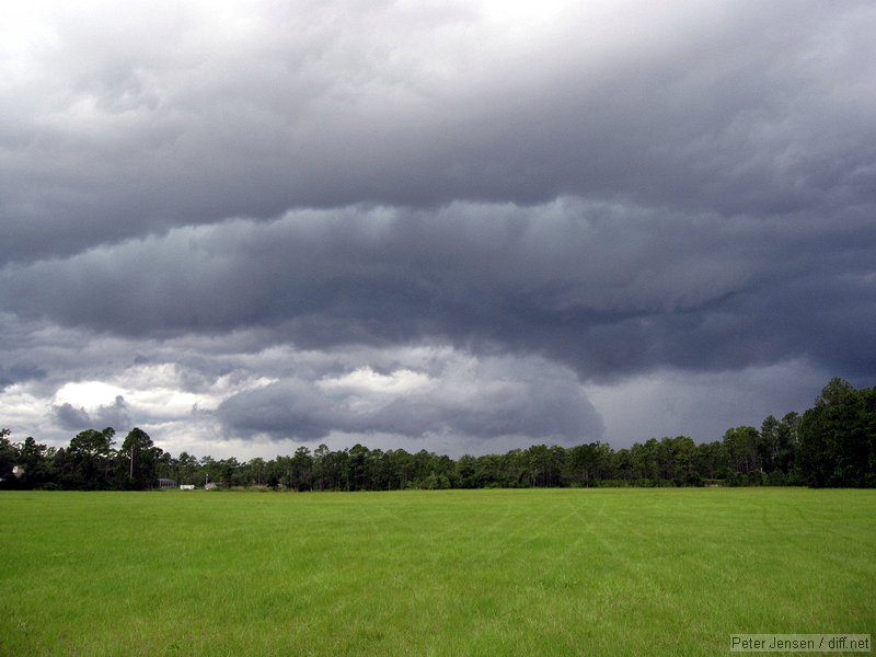 the approaching storm