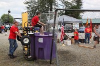 dunking booth at the Buckley Log Show