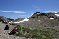looking at the start of the trail