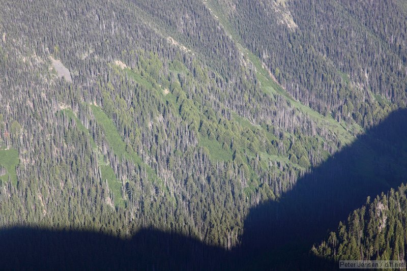 looking out from Grand Pass