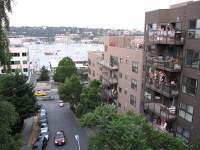 4th festivities overlooking Lake Union