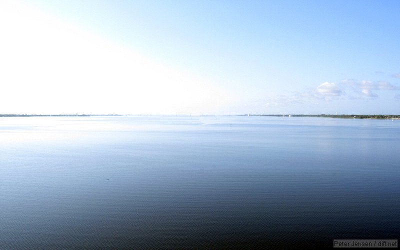 looking south
