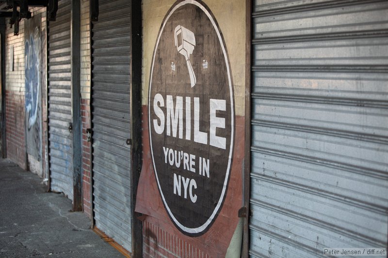 smile you're in NYC
