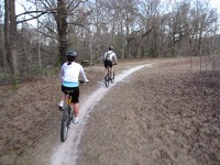 cruising out the entry trail at San Felasco