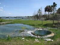 inflow at the Orlando Wetlands Park